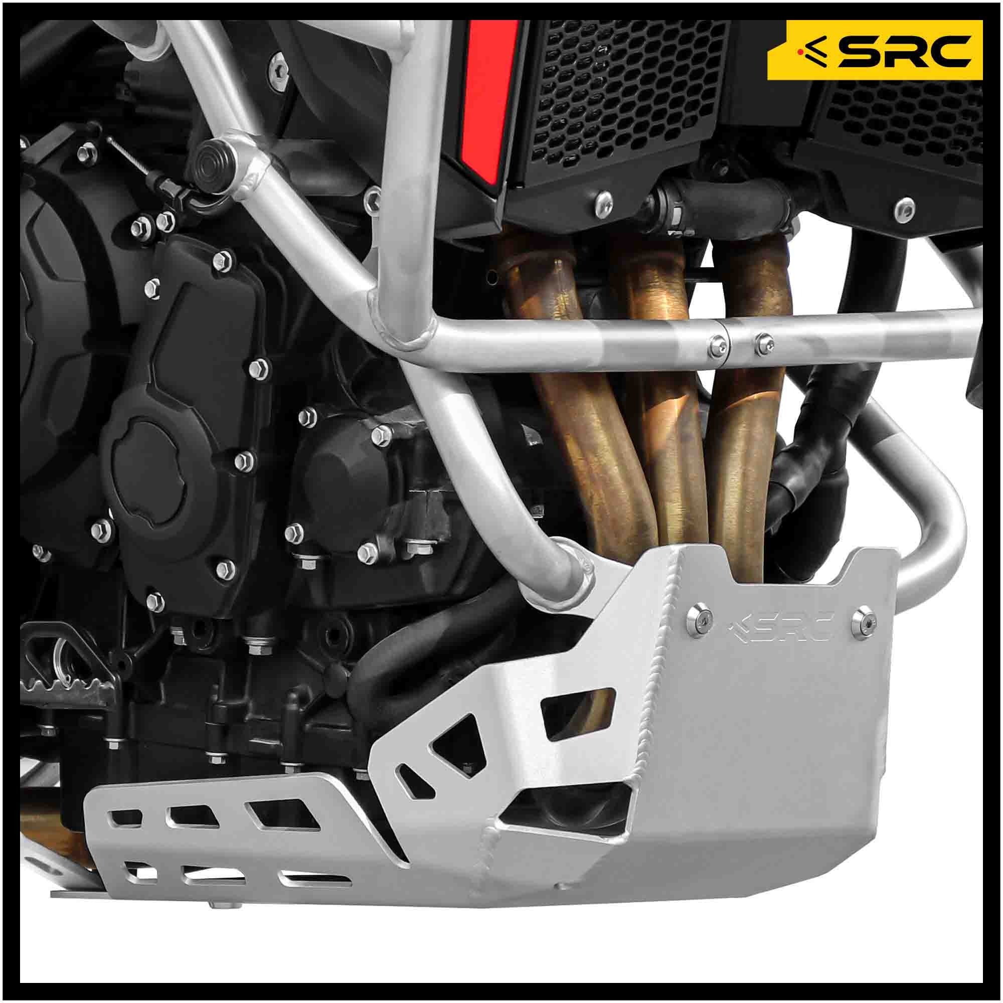 SRC Engine Guard For Triumph Tiger 900GT Pro SILVER