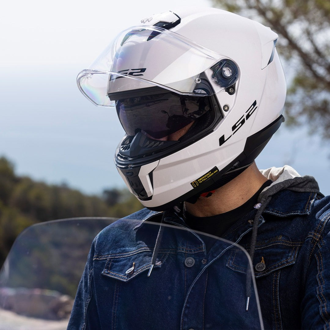 LS2 FF320 Stream II Gloss White