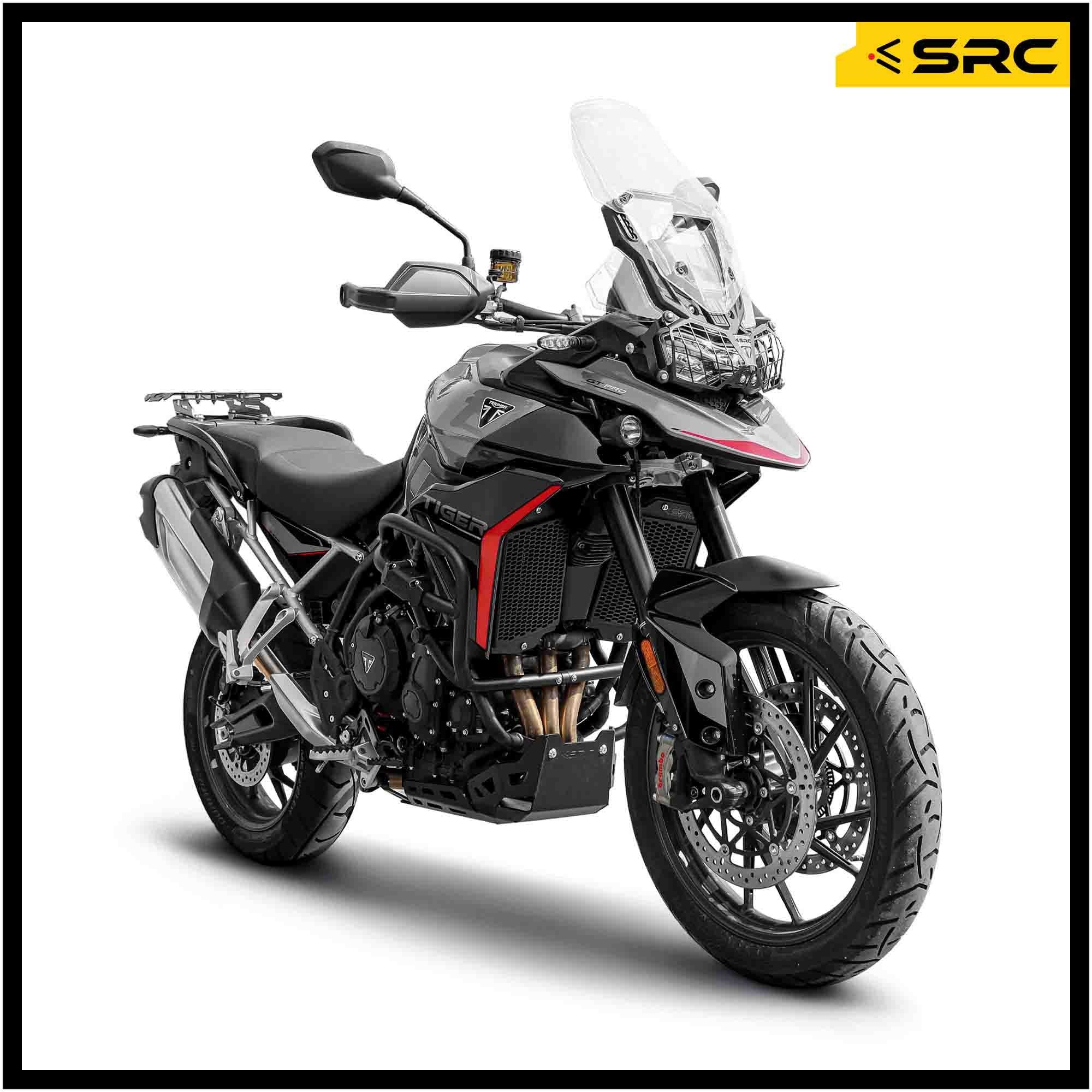 SRC Crash Bar For Triumph Tiger 900GT Pro - BLACK