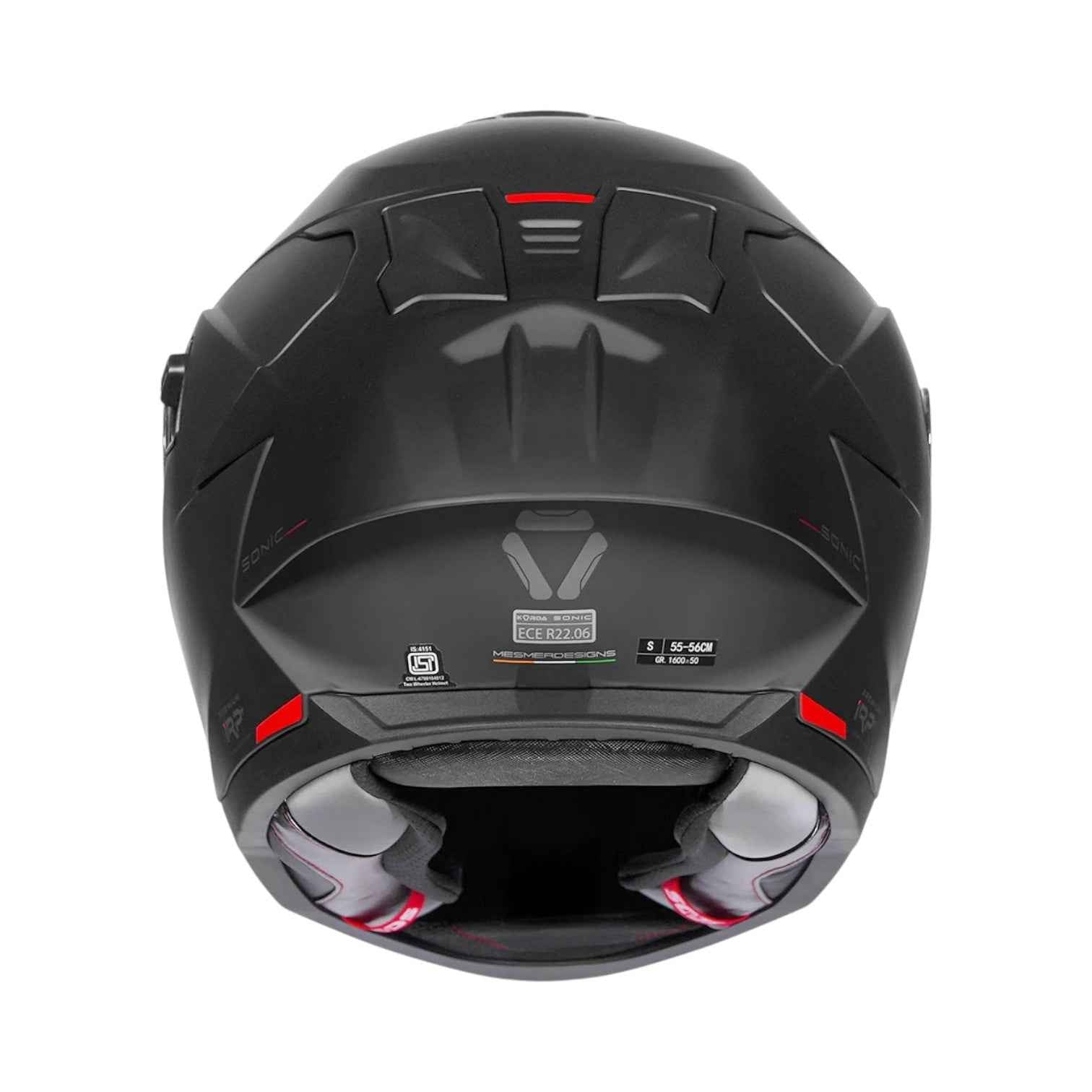 Korda Sonic GP Solid Matt Black Helmet