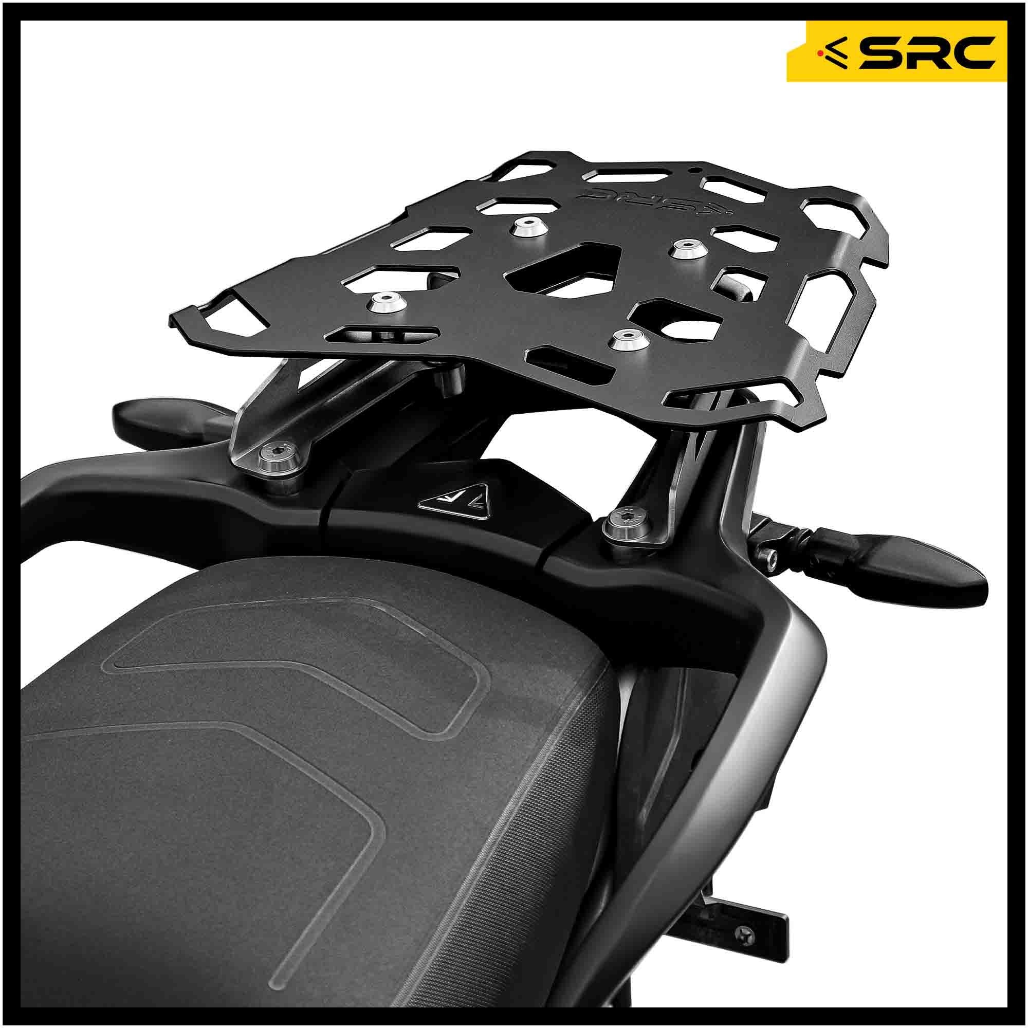 SRC Top Rack For Triumph Tiger 900GT Pro - BLACK
