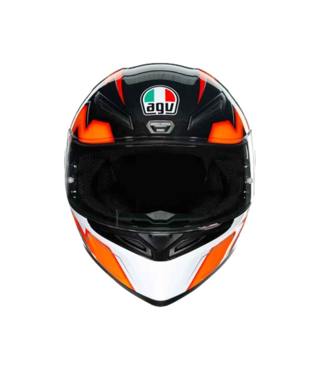 AGV K1 KRIPTON BLACK/ORANGE - ECE2205 - Motodrift