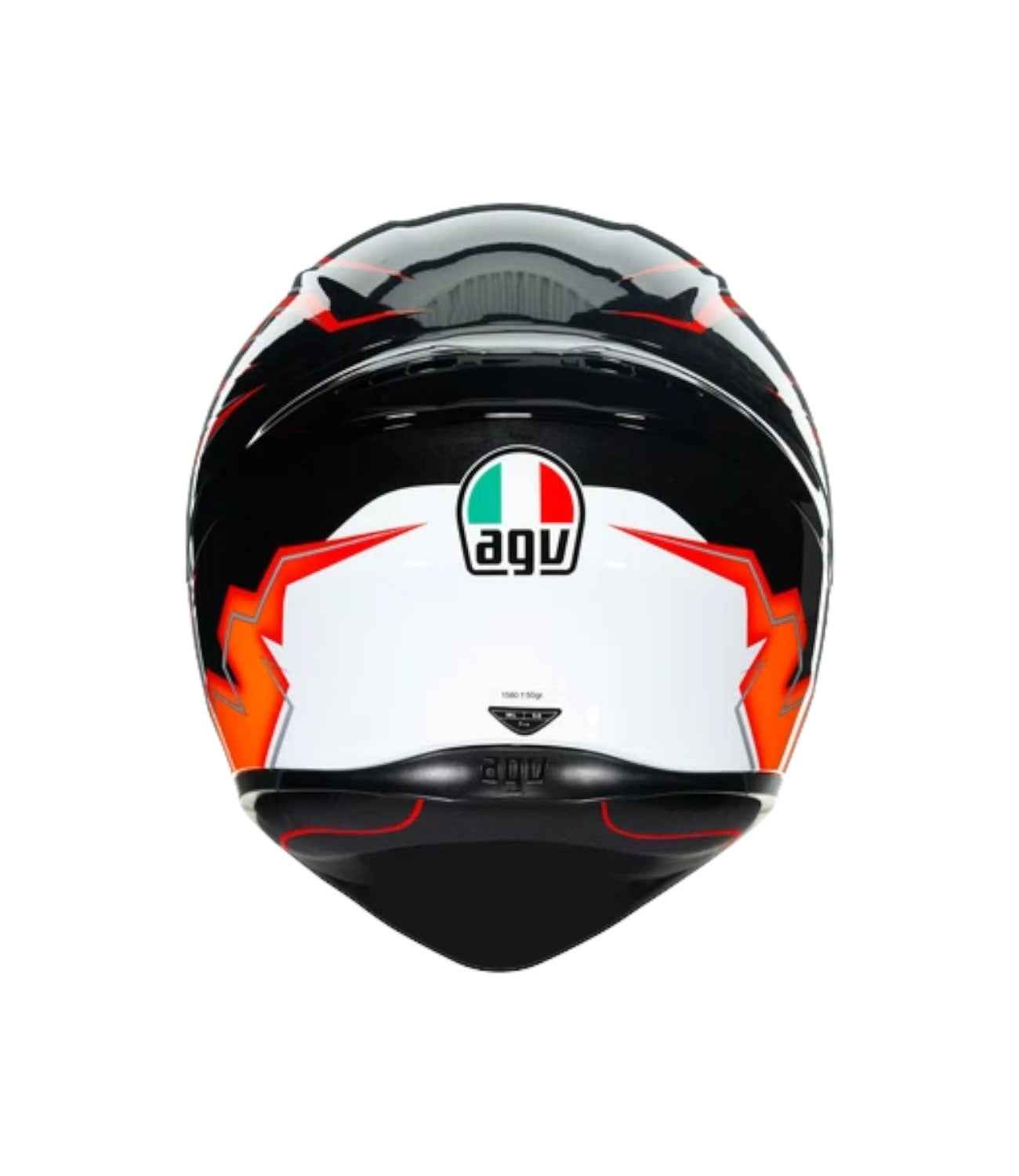 AGV K1 KRIPTON BLACK/ORANGE - ECE2205 - Motodrift