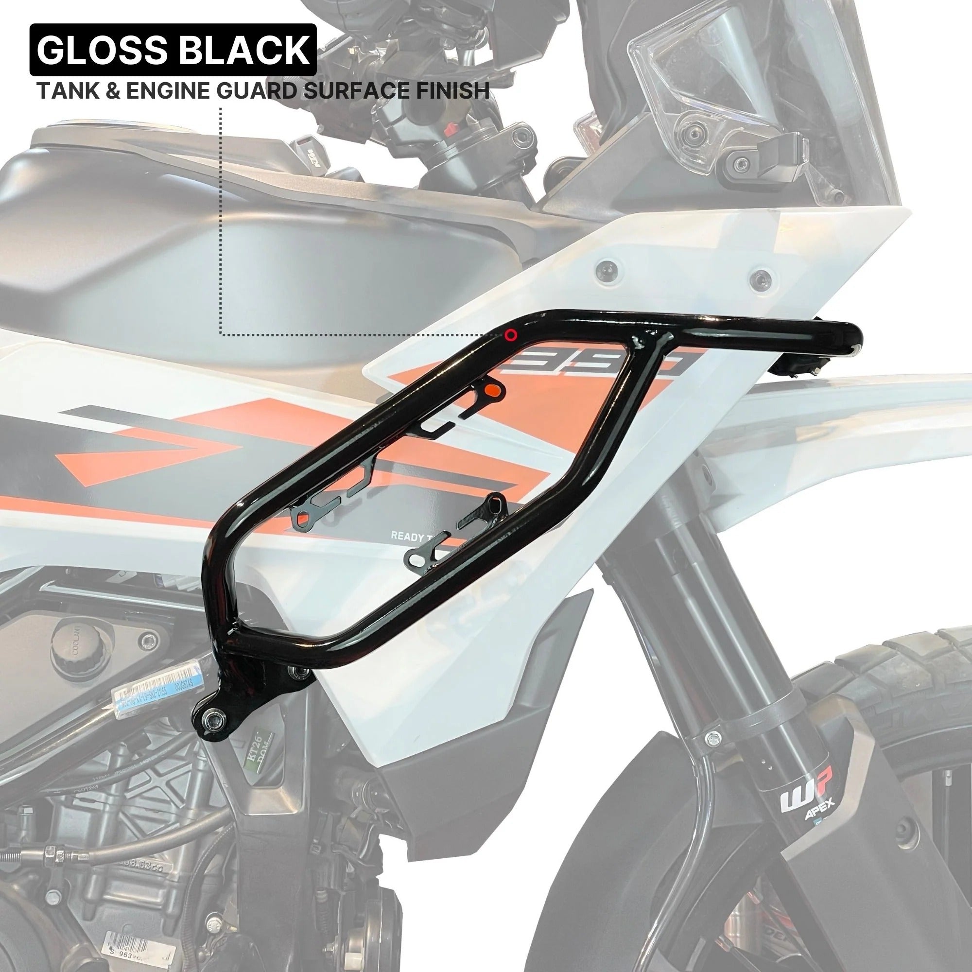 Auto Engina Crash Guard For KTM 390 Adventure S / 390 Adventure X / 250 Adventure - Motodrift