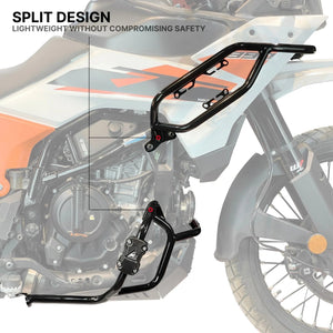 Auto Engina Crash Guard For KTM 390 Adventure S / 390 Adventure X / 250 Adventure - Motodrift