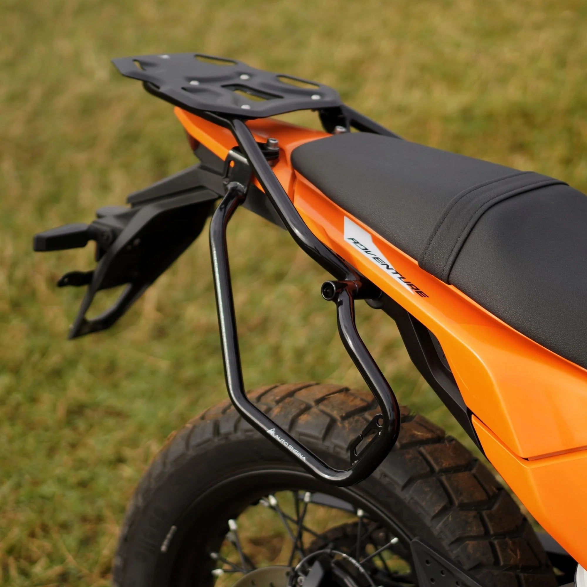 Auto Engina Saddle Stay + Top Rack For KTM 390 Adventure S / 390 Adventure X / 250 Adventure - Motodrift
