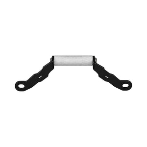 Legundary Triumph Tiger 900 Ploigos GPS mount in silver and black aluminium and steel