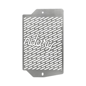 Legundary Vector silver aluminium radiator grill for Triumph Tiger 900 with protective slotted design