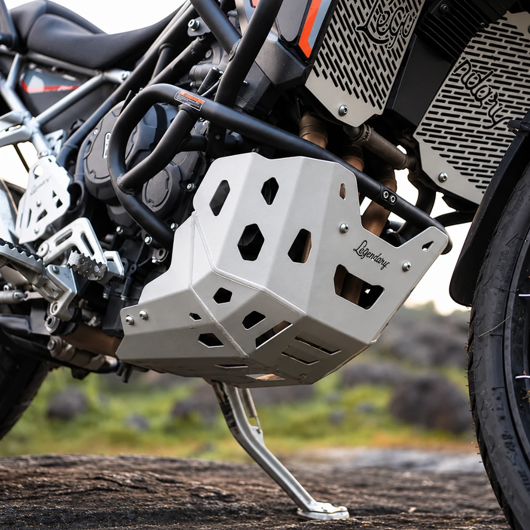 LCB Triumph Tiger 900 Vambrace Bash Plate - Black