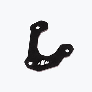 Legundary Genesis side stand base for TVS Apache RTX 300 in black aluminium and steel