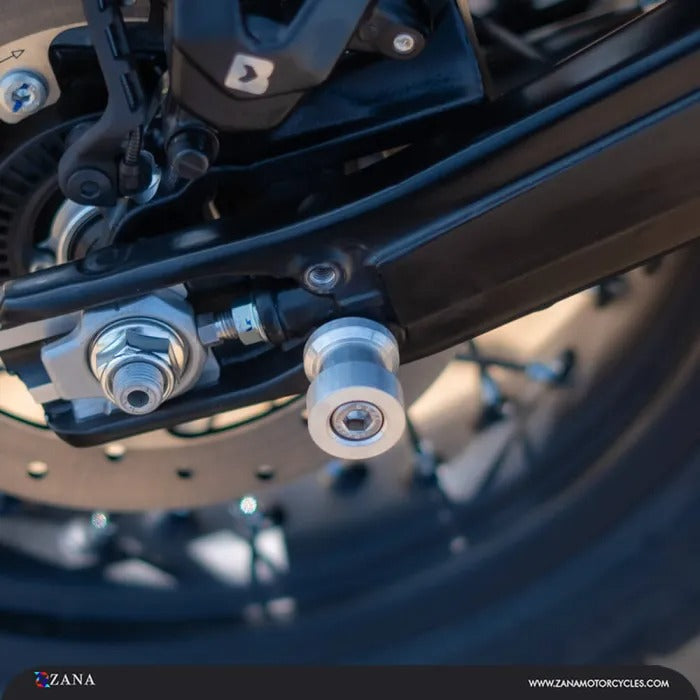 Zana Paddock Stand Spools For 2025 KTM Adventure 250 / 390 S / 390 X - Motodrift