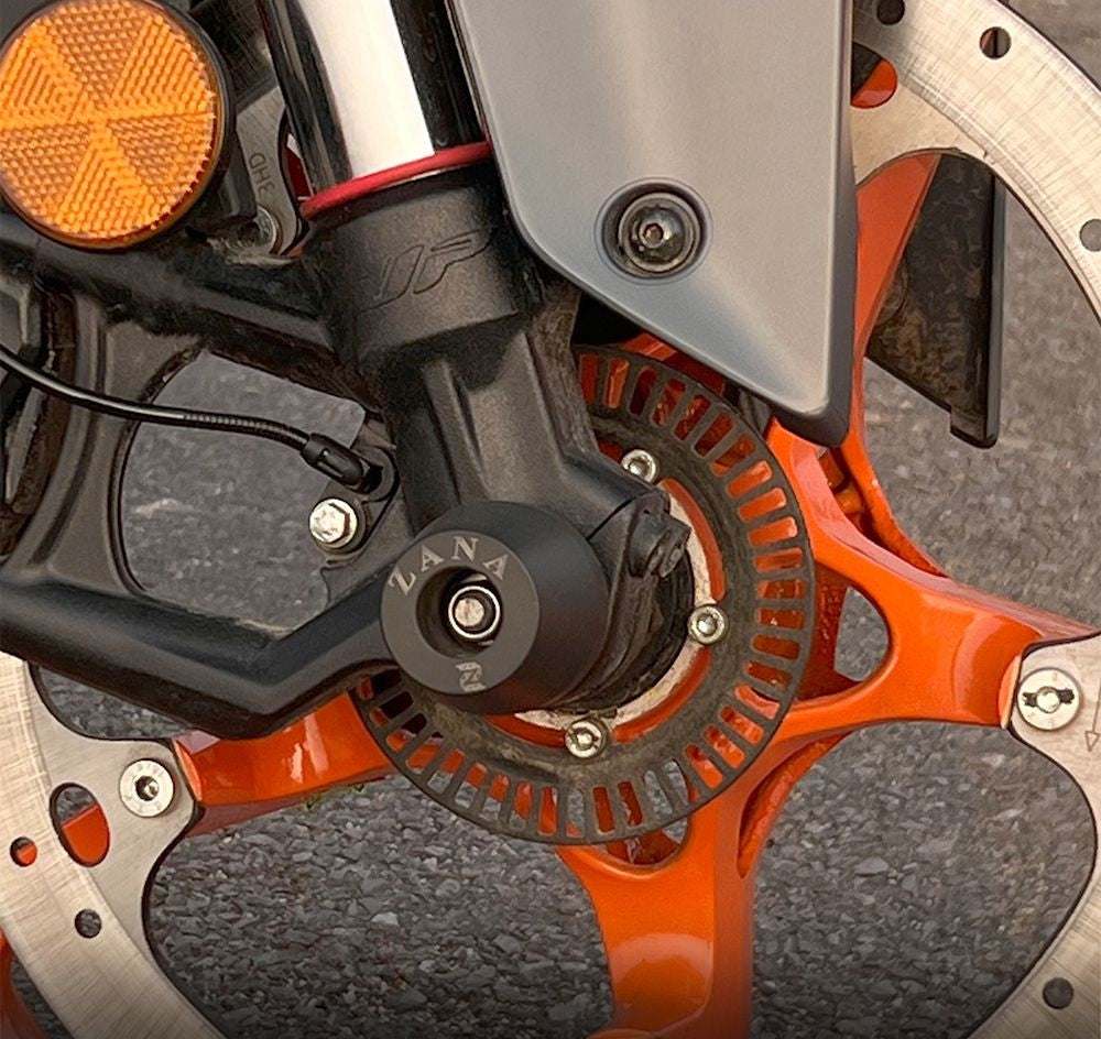 Zana Front Fork Slider For Ktm Duke 390 Gen 3 - Motodrift