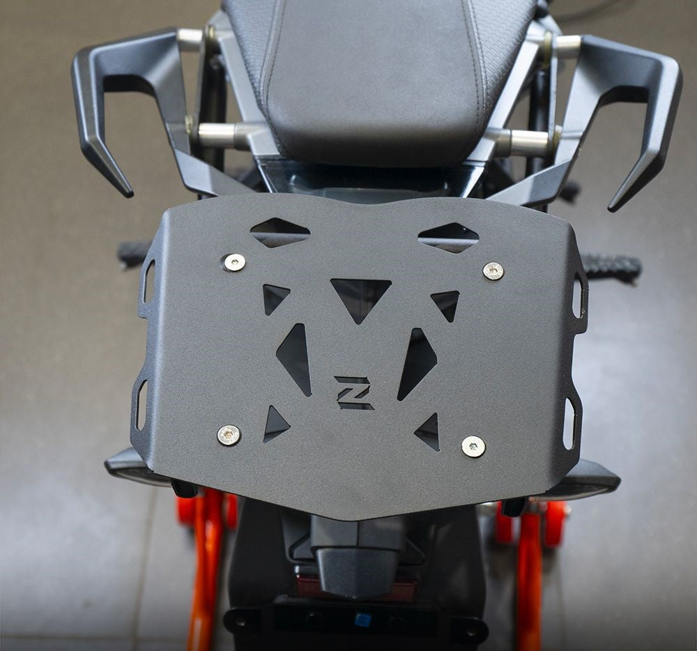 Zana Top Rack With Ms Plate For Ktm Duke 390 Gen 3 - Motodrift