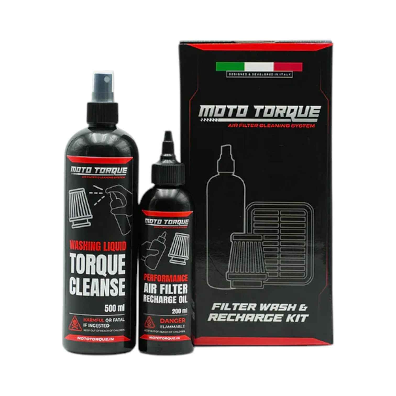 Moto Torque Air Filter Cleaning Kit