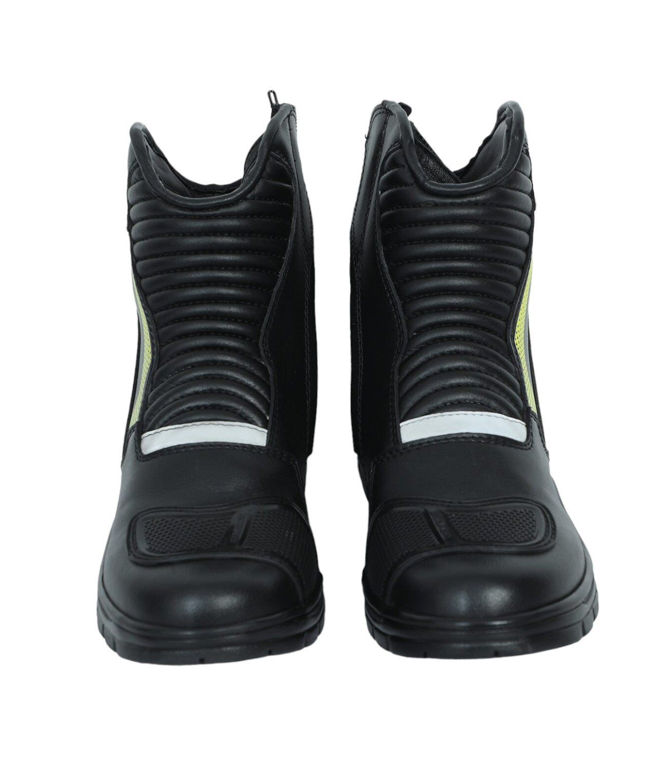 Solace Scout Motorcycle Boots - Black Neon - Motodrift