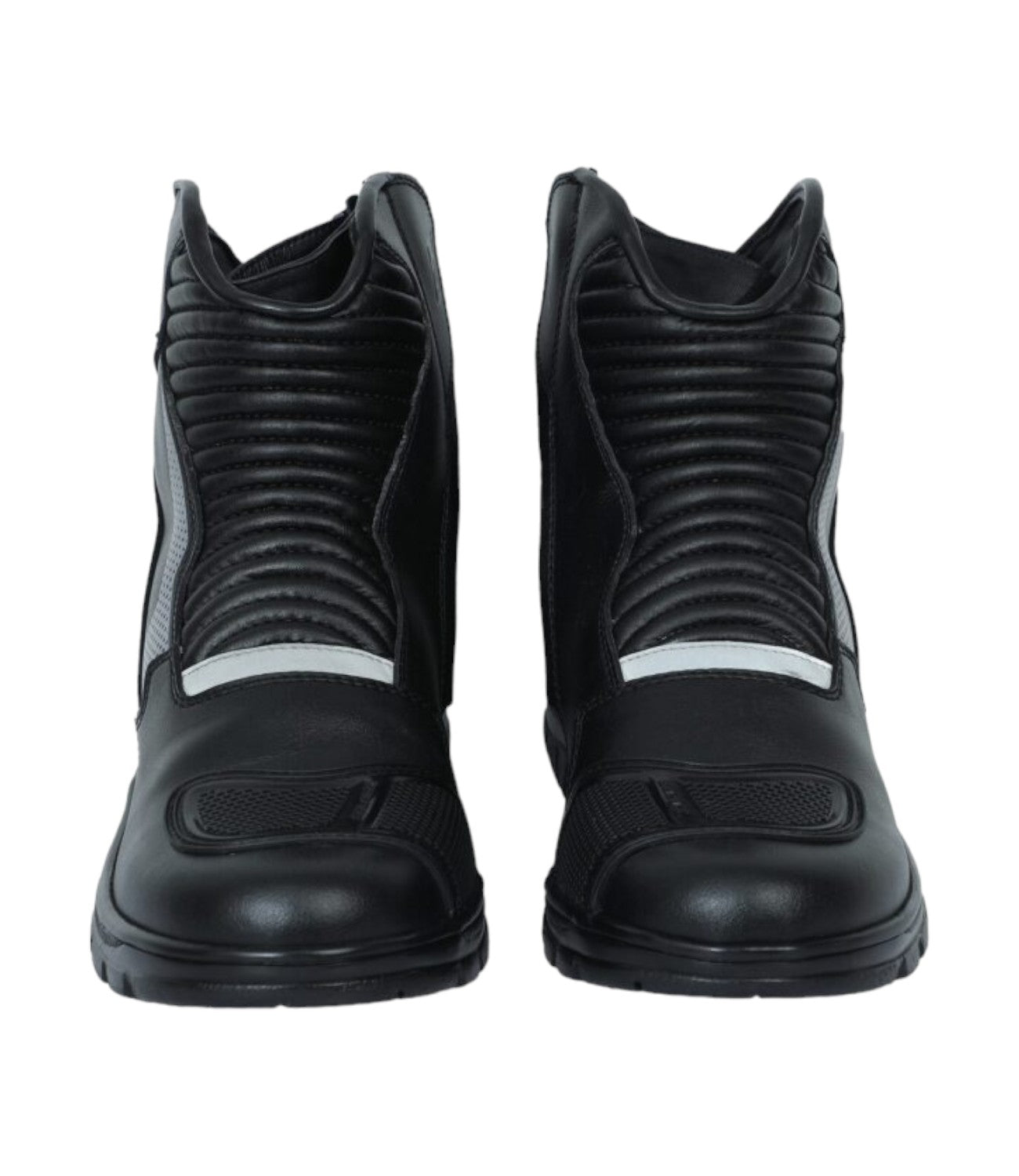 Solace Scout Motorcycle Boots - Black Grey - Motodrift