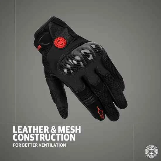 Royal Enfield SMX-1 V2 Air Gloves Black