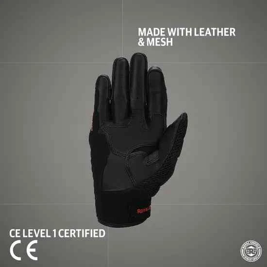 Royal Enfield SMX-1 V2 Air Gloves Black