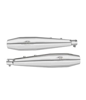 Red Rooster Performance Exhaust For Interceptor 650 - Stellar Polish - Motodrift