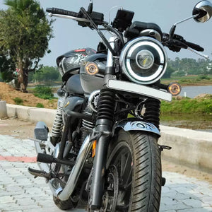 Vaishnu LED Touring Headlight For Honda CB 350 H'ness / RS - Motodrift