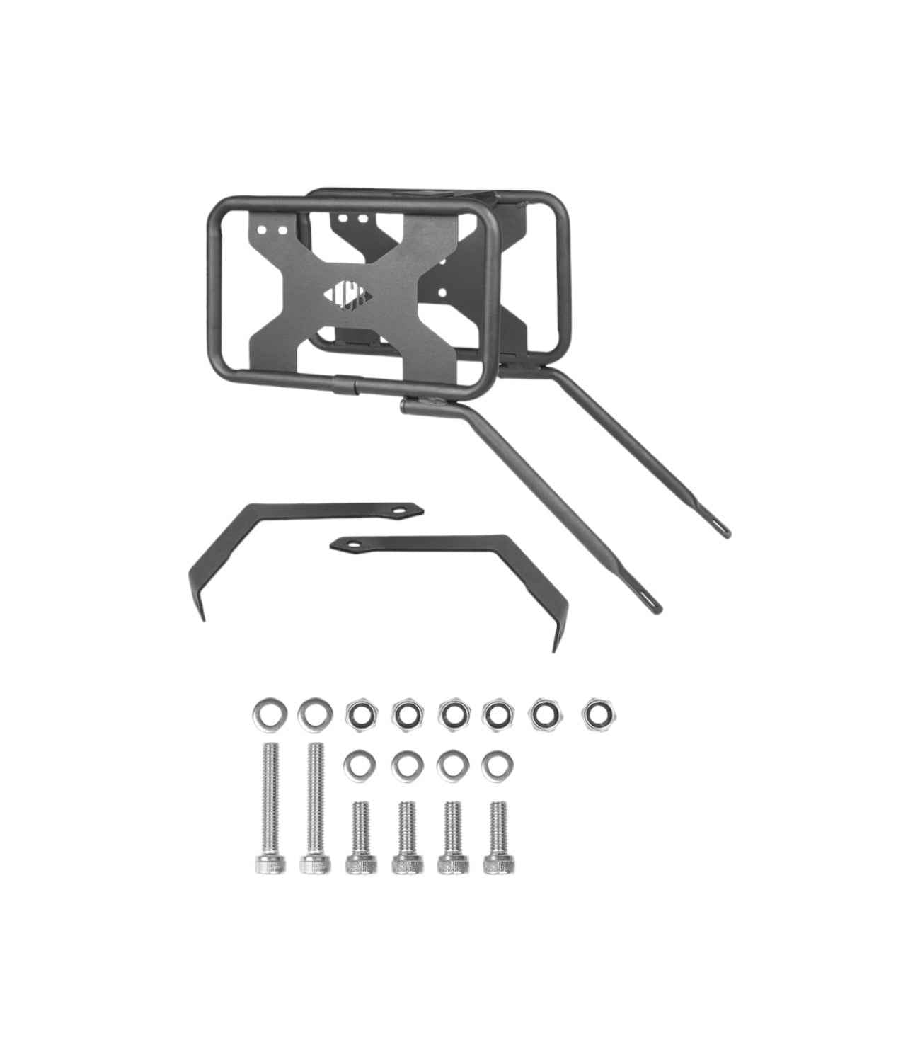 LCB Rage Saddle Stays For Suzuki V-Strom 250 SX (Black) - Motodrift