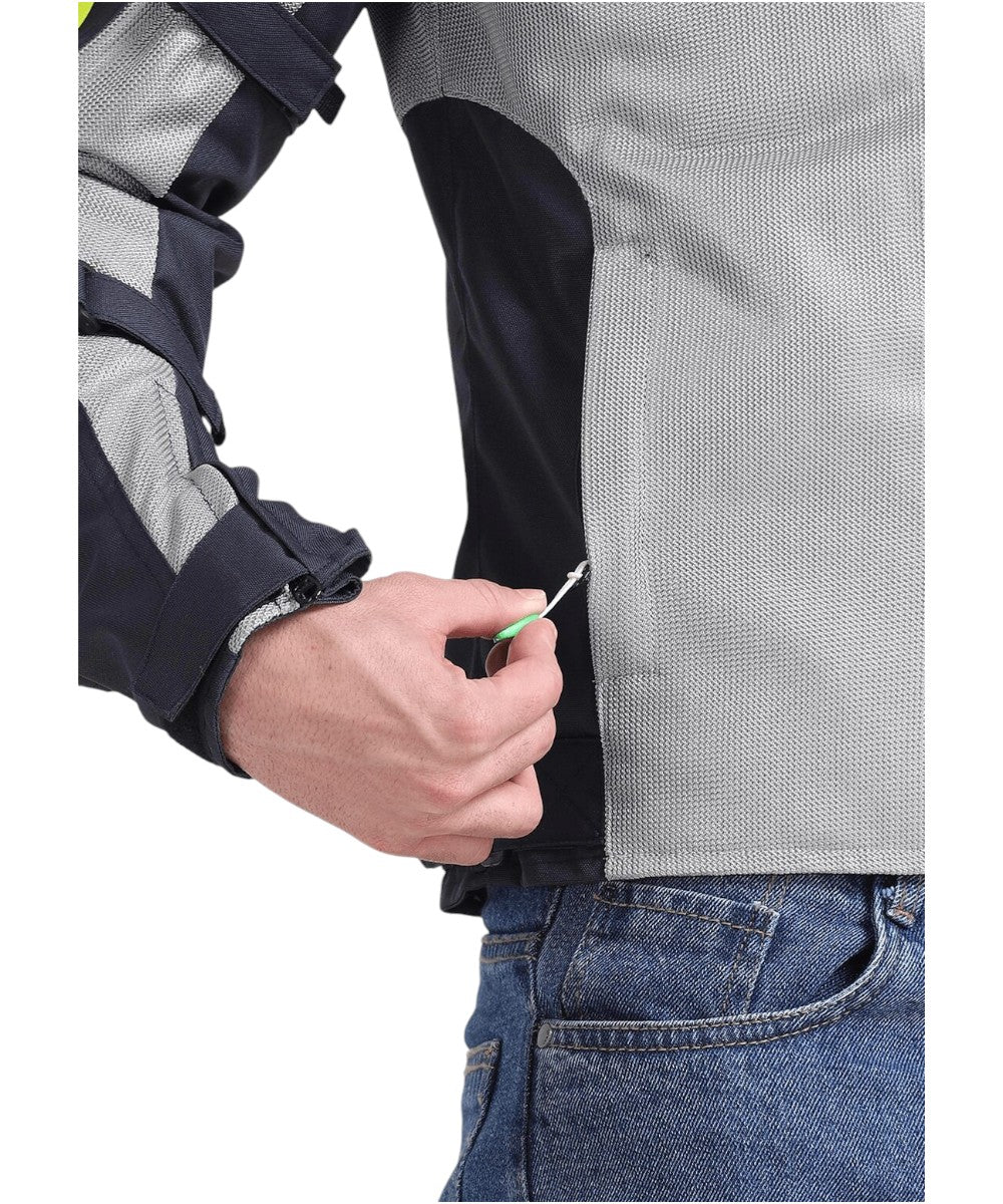 Solace Thrift Mesh Jacket - Minima Black - Motodrift