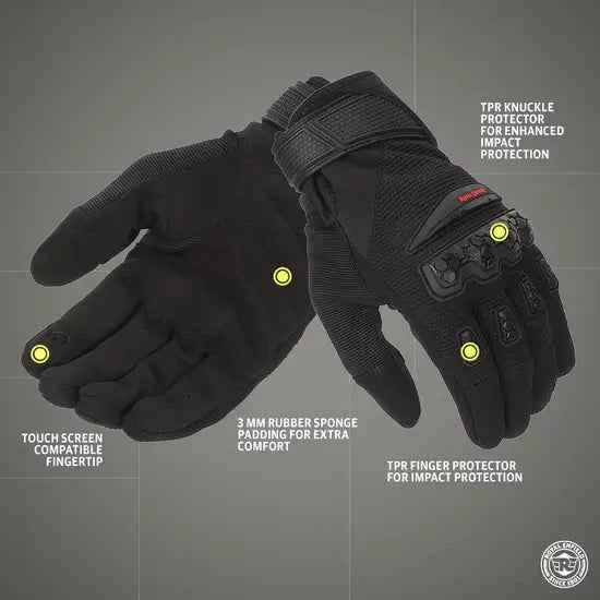 Royal Enfield Urban Hustler V2 Riding Gloves