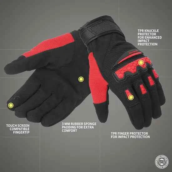 Royal Enfield Urban Hustler V2 Riding Gloves