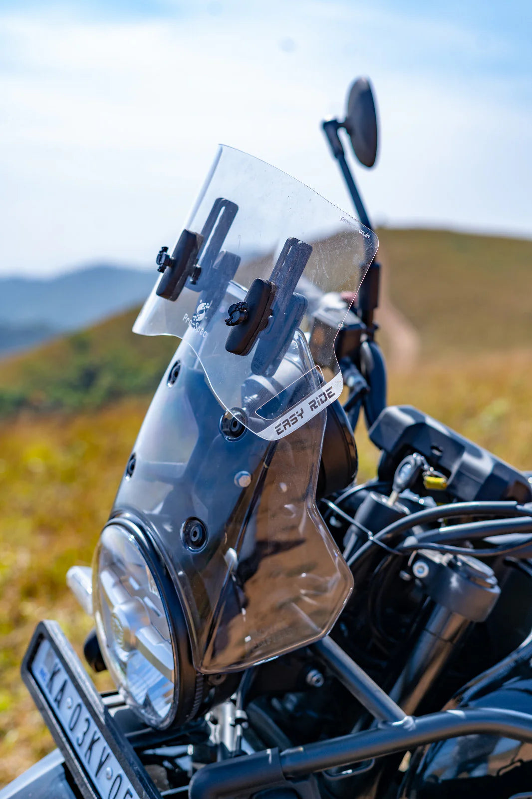 Pro Spec Easy Ride ER 820 for Himalayan 450 OEM short screen - Motodrift