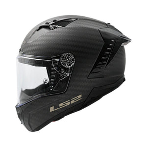 LS2 FF805 Thunder Carbon GP Racing Solid Matt Helmet (FIM Certified) - Motodrift