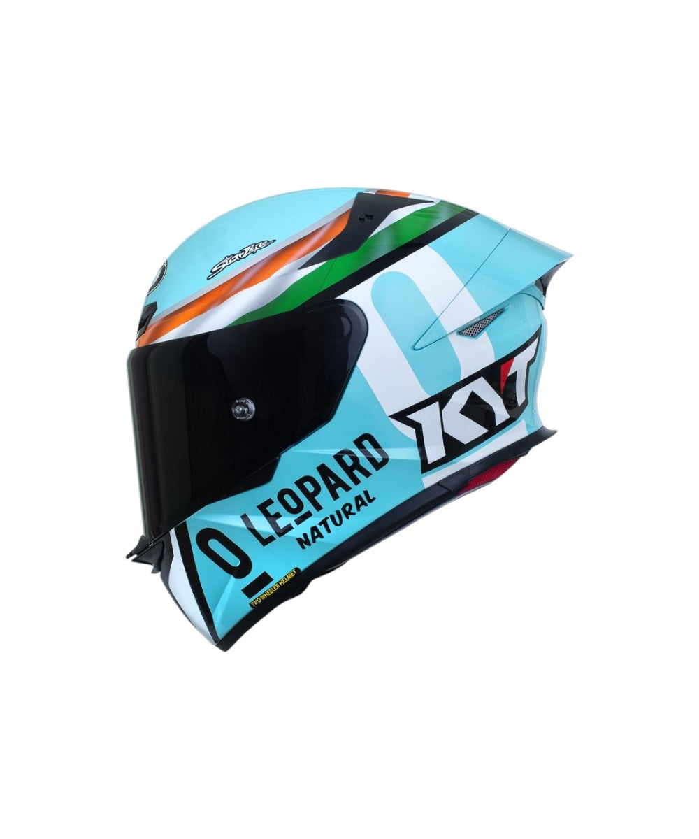 KYT TT Revo Leopard India Edition (Gloss) - Motodrift