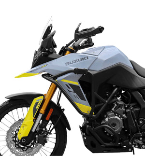 SRC Crash Bar Set for Suzuki V Strom 800DE - Black - Motodrift