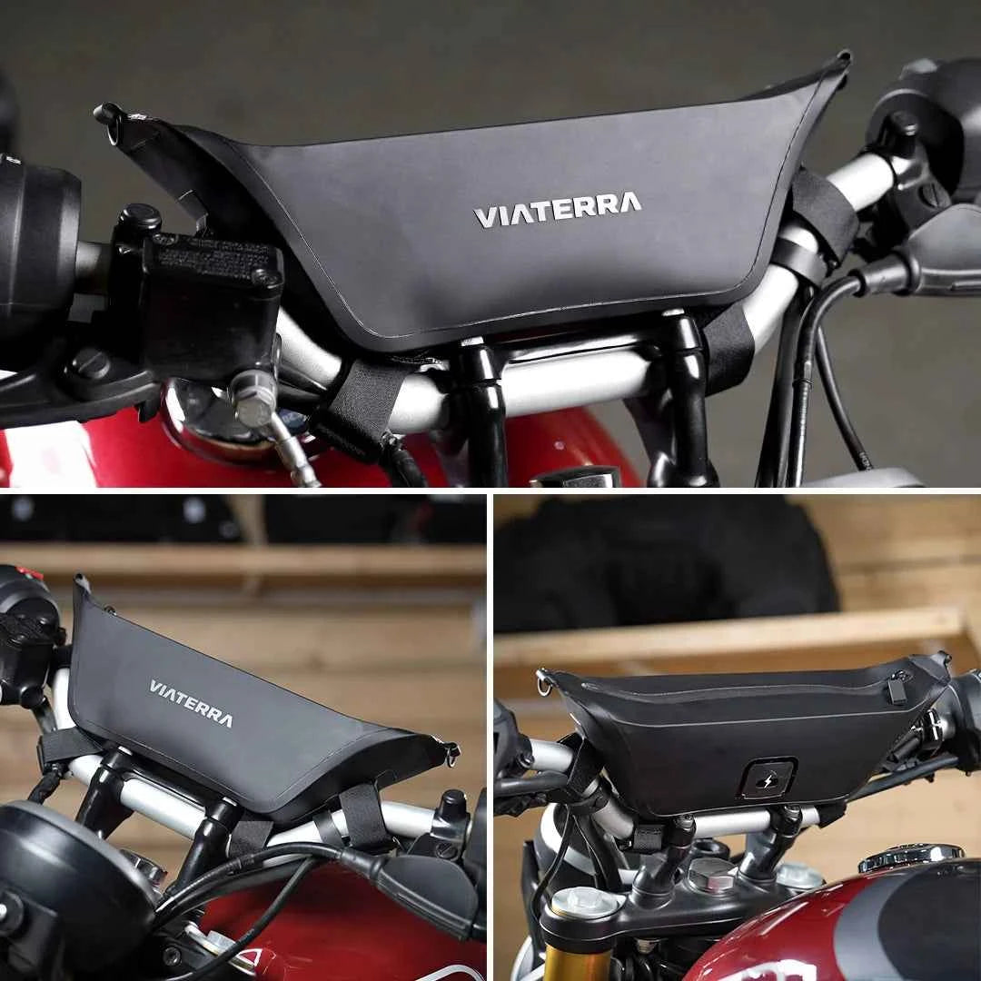 Viaterra Handlebar Bag 100% Waterproof