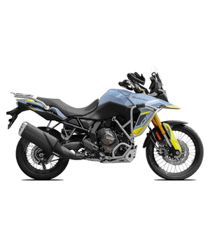 SRC Crash Bar Set for Suzuki V Strom 800DE - Silver (SS) - Motodrift