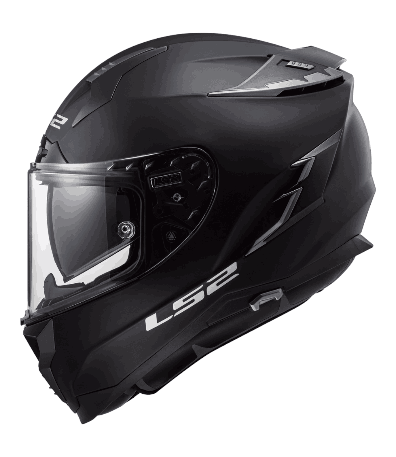 LS2 FF327 Challenger Solid Helmet Matt Black - Motodrift