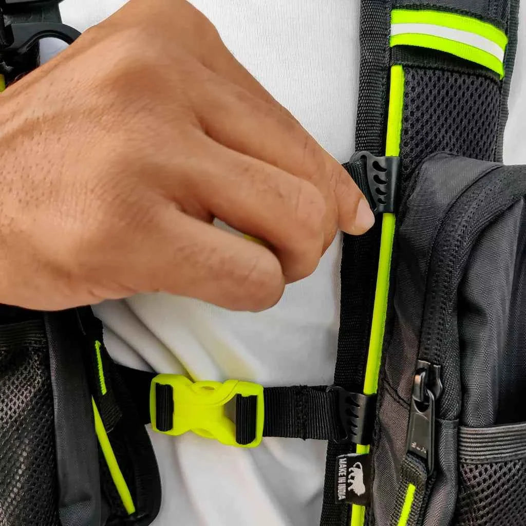Raida Hydration Backpack – Ultra | Hi-Viz - Motodrift