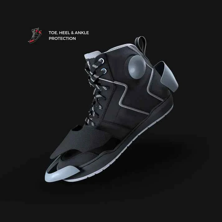 Clan Shoes SNKR | Stealth Edition Black/Grey - Motodrift