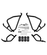 SRC Crash Bar Set for Suzuki V Strom 800DE - Black - Motodrift