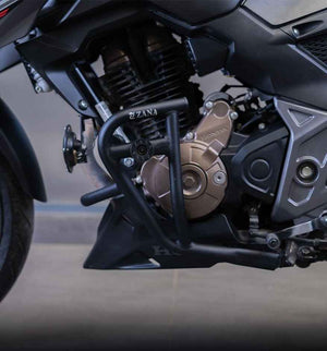 Zana CB300 F Crash Guard With Slider - Motodrift