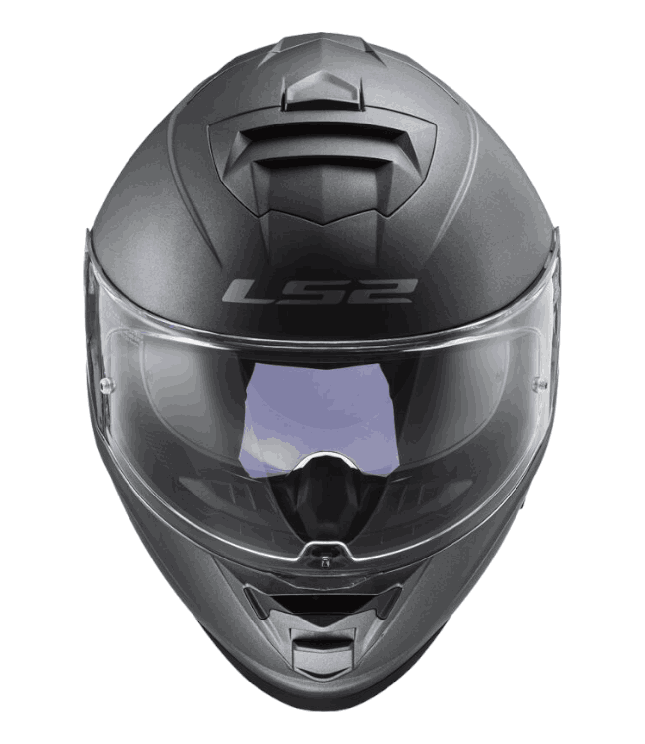 LS2 FF800 Storm II Solid Matt Titanium - Motodrift