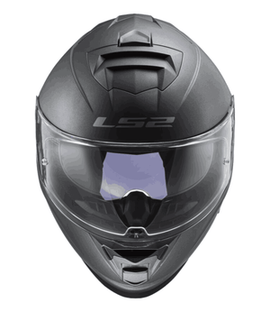 LS2 FF800 Storm II Solid Matt Titanium - Motodrift