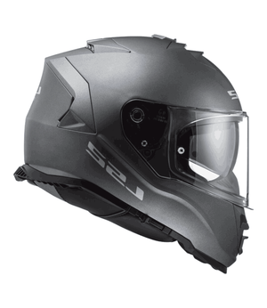 LS2 FF800 Storm II Solid Matt Titanium - Motodrift