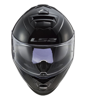 LS2 FF800 Storm II Solid Black - Motodrift