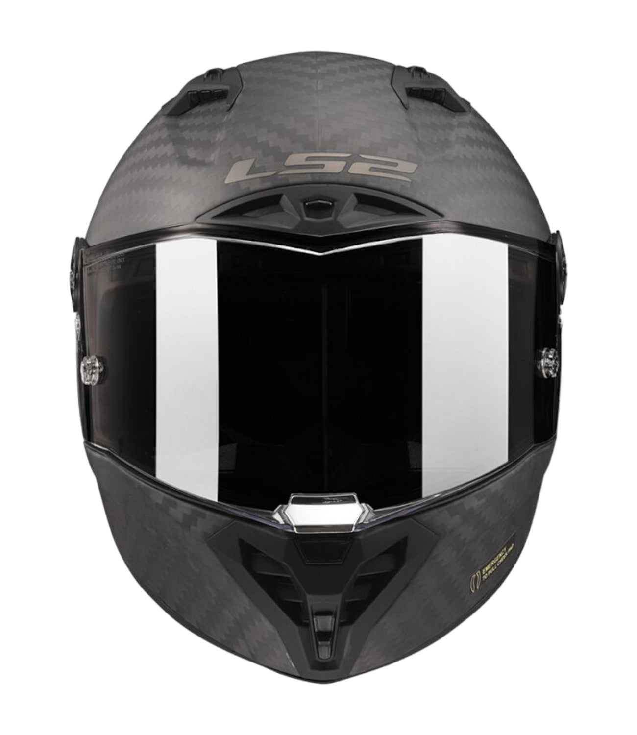 LS2 FF805 Thunder Carbon GP Racing Solid Matt Helmet (FIM Certified) - Motodrift