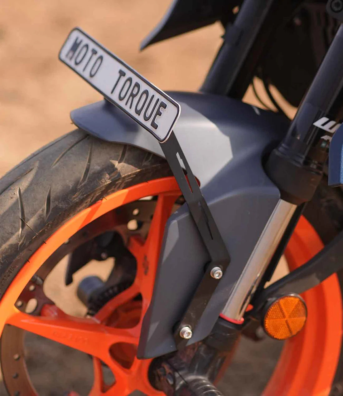 Moto Torque Number Plate Holder For KTM Duke 250 (Gen 2) / 390 (Gen 3) - Motodrift