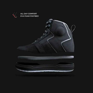 Clan Shoes SNKR Stealth Edition Black Grey - Motodrift