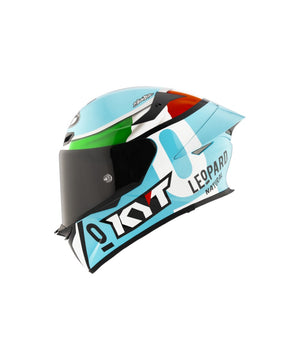 KYT TT Revo Leopard Tricolore Replica (Gloss) - Motodrift