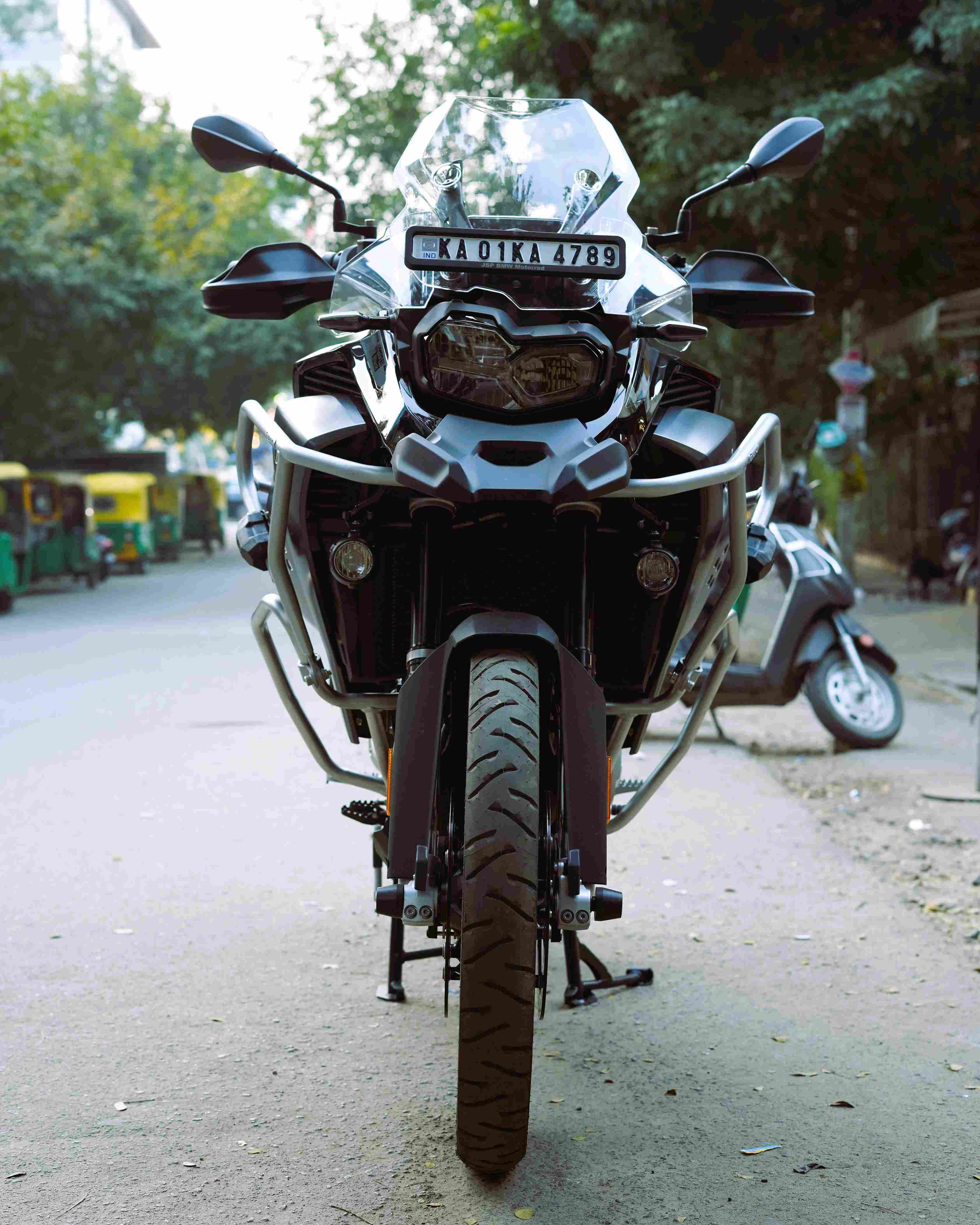 Z Pro Upper Crash Bars For BMW F850 GSA (Silver) - Motodrift