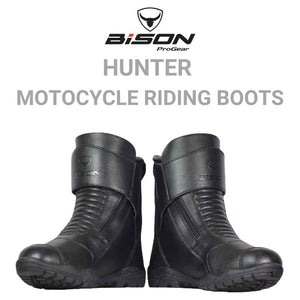 Bison Hunter Riding Boots Black