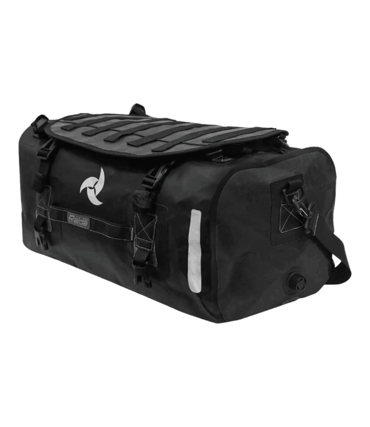 Raida DryPorter Waterproof Tail Bag | Black - Motodrift
